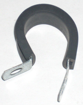 KMC Cush Clamp COL1209Z1 Galvanized Steel Cable Clamp w Cushion 3/4 Cap 5pk