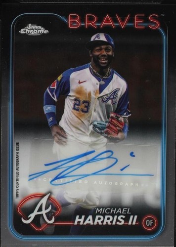 2022 BOWMAN CHROME MICHAEL HARRIS II 1ST AUTO PSA 10 #CPA-MH