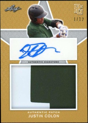 2020 Leaf Perfect Game National Showcase - Justin Colon #PA-JC2