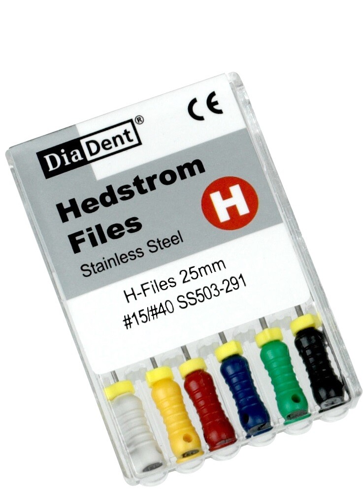 DiaDent Dental Endodontic Headstorm H-file 25mm 30 files/pack USA Made