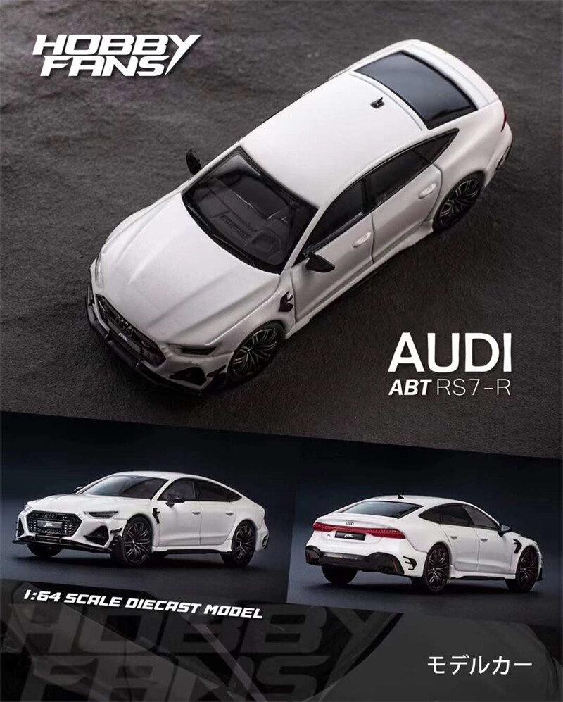 1/64　Audi ABT RS7　改造 HobbyFans 1:64 Audi RS7 2nd generation ABT modified version
