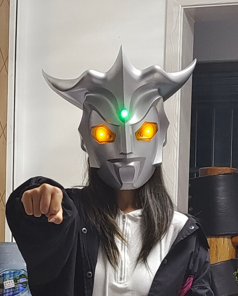 ウルトラマンレオ MAC隊 風源（おおとり・げん）コスプレ用ヘルメットcos ウルトラマンレオ MAC隊 風源（おおとり・げん）コスプレ用