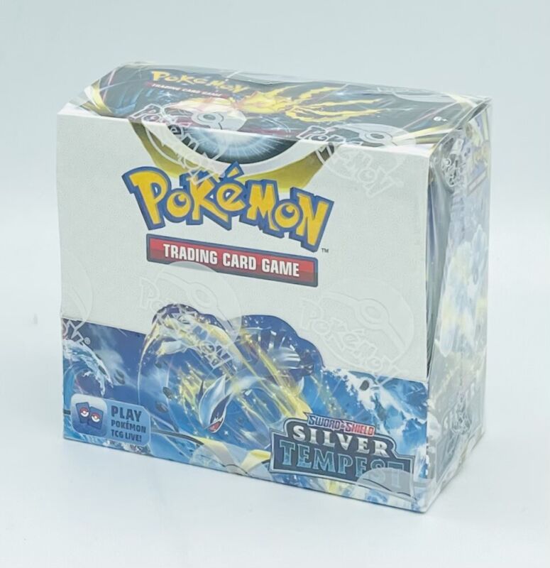 Pokemon TCG: Sword & Shield Silver Tempest Booster Box, Factory Sealed