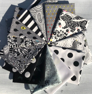Tula Pink LINEWORK 13 Fat Quarter Complete Pattern Set Bundle