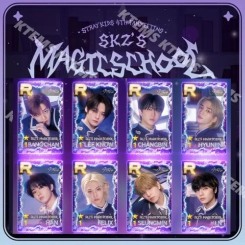 Stray Kids Superstar JYP photocard SSJ magic school fan Stray Kids Superstar JYP photocard SSJ magic school fan