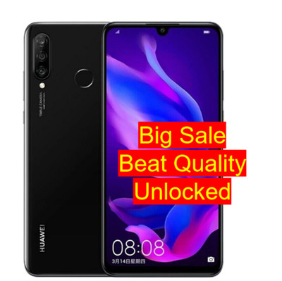 New Huawei P30 Lite 4+128GB Unlocked Smartphone with 24MP+8MP+2MP Camera