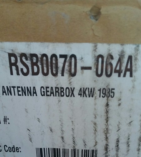 New Furuno 4Kw Gearbox Used With 1932Mk2 1933 1933C 1935 RSB0070 064A