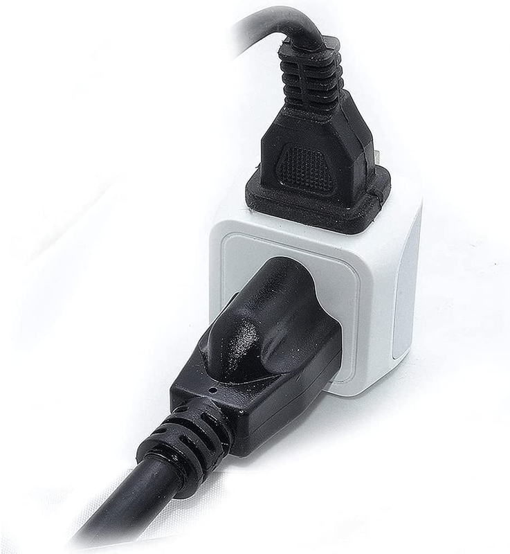 European Travel Plug Adapter by Ceptics Europe Power Adaptor Charger White