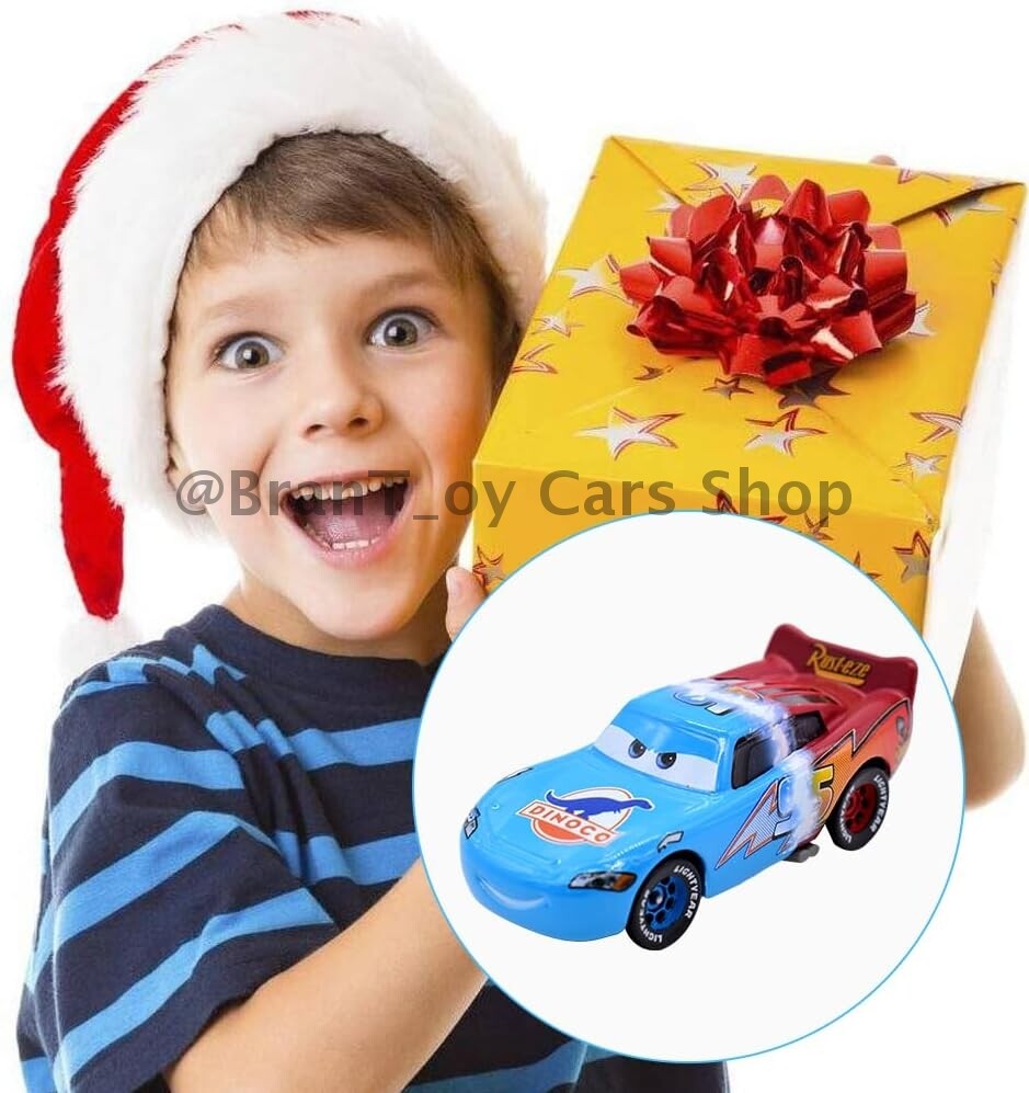 Disney Pixar Cars No.95 McQueen - Half Dinoco Diecast Toys Car Boy Gifts