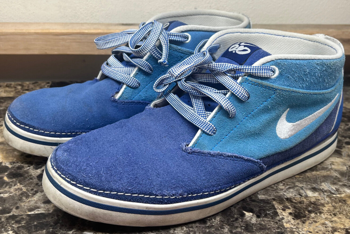 Nike 6.0 Brazen Chukka Mid Skateboarding Shoe 2010 Blue