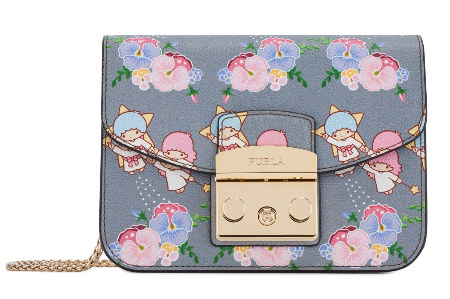 FURLA リトルツインスターズ コインケース ピンク フルラ FURLA カードケース （ピンク系） -waja bazar - 海外