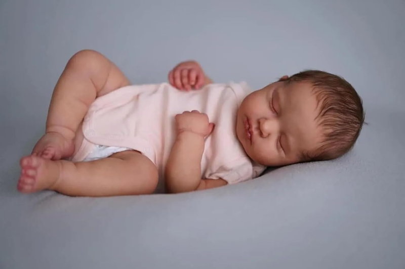 Girl Cute Realistic Baby Doll Full Body Silicone Sl...