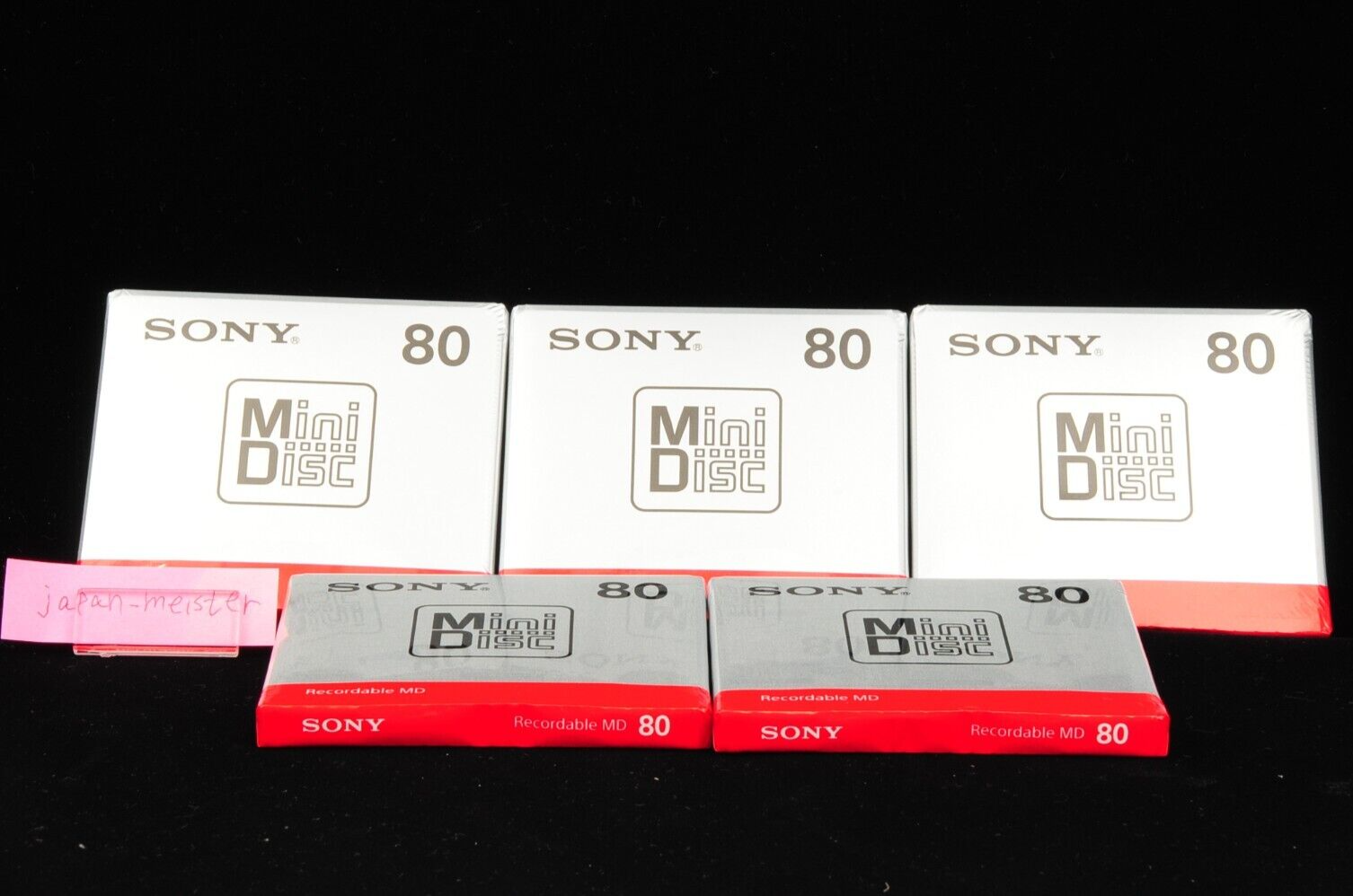 Sony MD Blank Minidisc 80 Minutes Recordable MD MDW80T 5