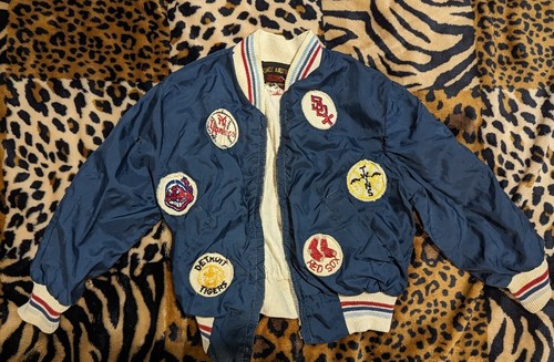 ウェア sox vintage jacket 90s 1990s Chicago White Sox Starter Satin Varsity Jacket XL