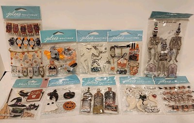 10 Jolee's Boutique Dimensional & Embellishments Halloween Scrapbook Stickers