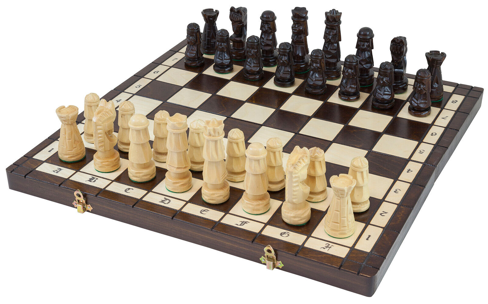 Schachspiel Breite 40 cm Schachkassette groß