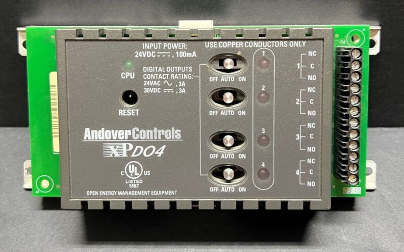 Schneider Andover Controls XPD04 Building Automation HVAC Lighting Control