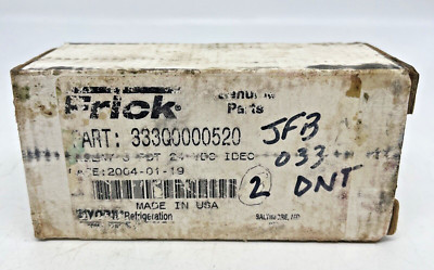 Lot of 2 FRICK 333Q0000520 RELAY ELECTROMAGNET * NEW IN BOX *