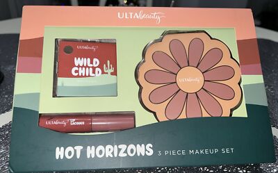 Ulta Beauty Eyeshadow Palette, Bronzer & Lip ~HOT HORIZONS~ 3pc Makeup Set BNIB