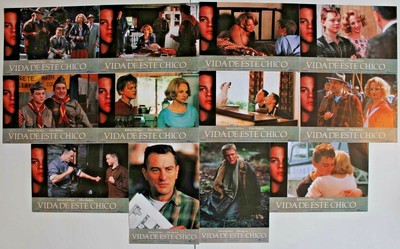 Robert De Niro This Boys Life Spanish lobby card set Leonardo DiCaprio