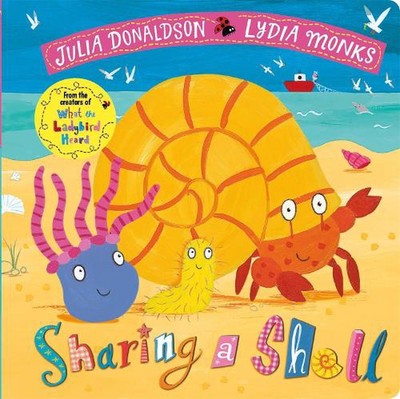 Sharing a Shell by Julia Donaldson (English) Board Book Book