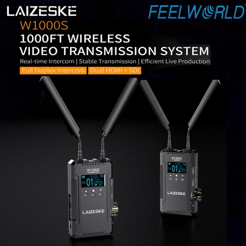 Feelworld LAIZESKE W1000S 1000ft SDI HDMI Wireless Video