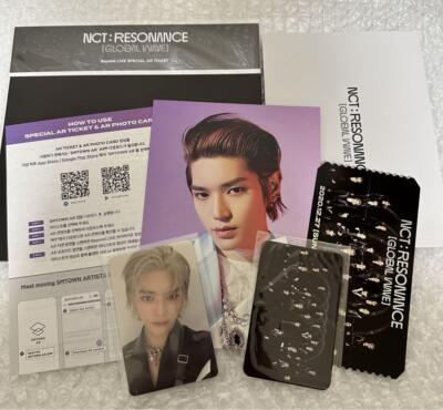 NCT RESONANCE ARチケットセット　テヨン Nct 127 Resonance Ar Ticket Taeyeon Opened | eBay
