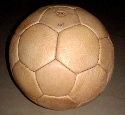 Genuine LEATHER Soccer ball, Size 5, 32 Panels