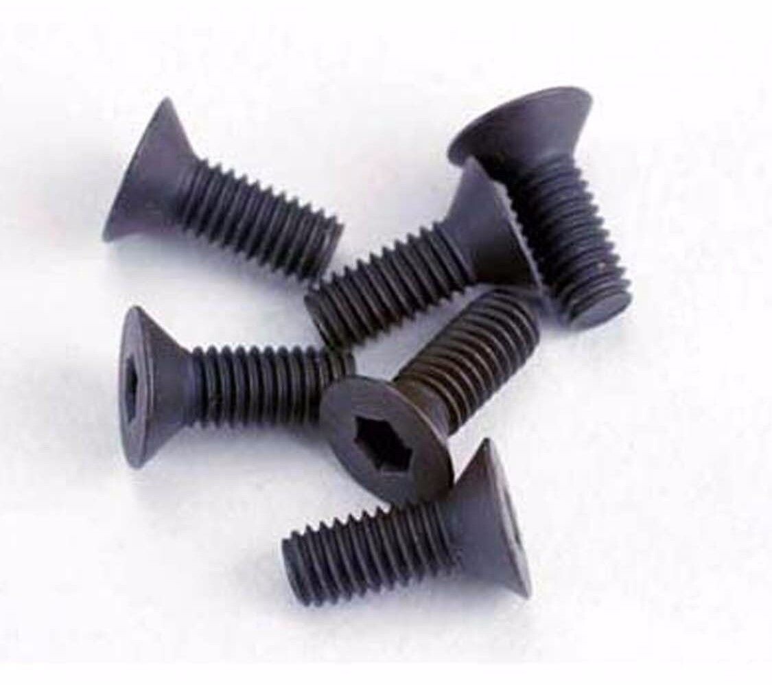 Traxxas 2550 Countersunk Hex Screw 3x8mm (6) Funny Car / E-Maxx / T-Maxx / Jato