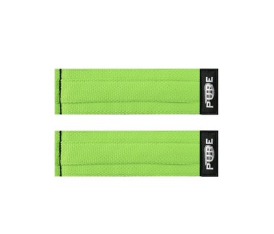 PURE CYCLES TOE STRAPS PURE PRO FOOT STRAP LIME GREEN