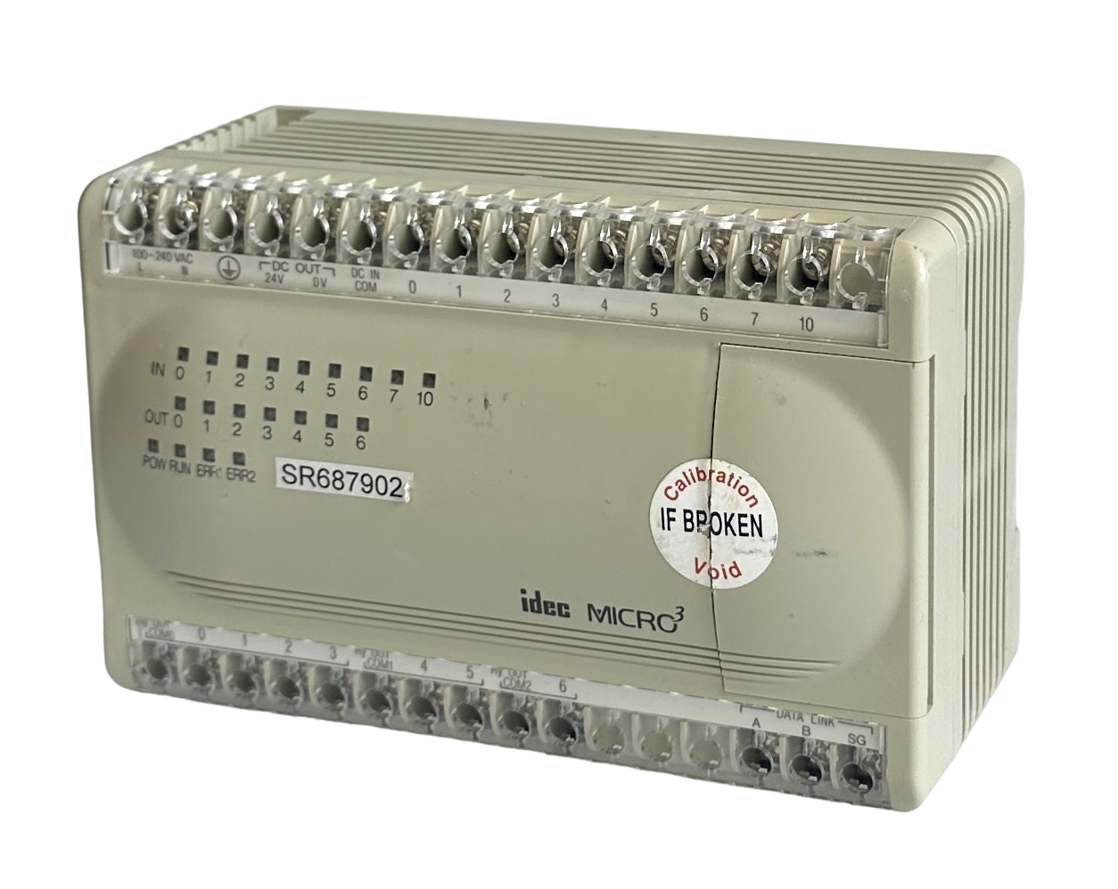 IDEC FC2A-C16A1 / FC2AC16A1 MICRO3 PLC CONTROLLER 100-240VAC