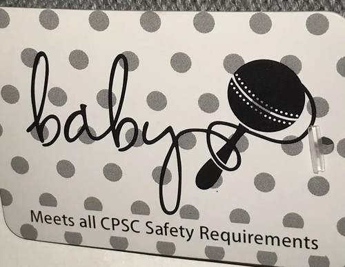 Baby Boy’s NWT Gray Sweater Vest 6-12M Cable Knit Brass Buttons/Loop Crew Neck