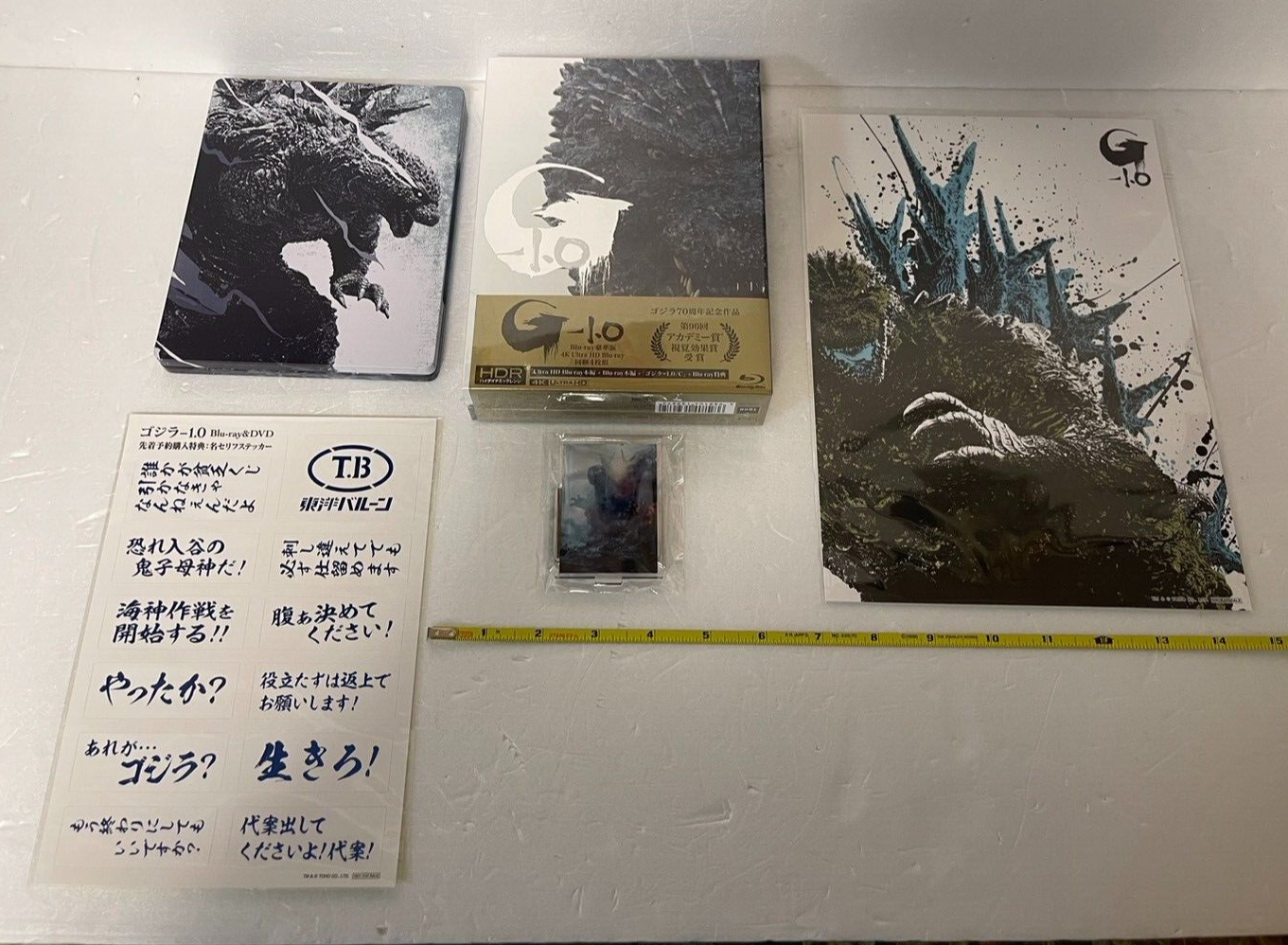 Godzilla Minus One 4K Ultra HD Blu-ray Limited Edition Box w/ Steel Book PSL | eBay Godzilla Minus One 4K Ultra HD Blu-ray Limited Edition Box w/ Steel Book PSL | eBay