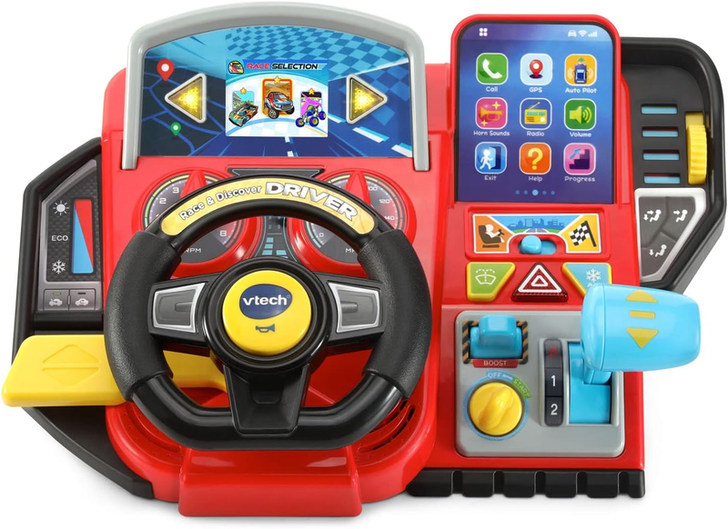 VTech Race and Discover Driver 20 Exciting Games Practice Dr
