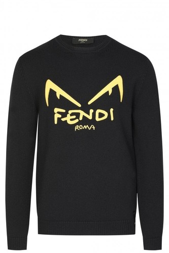 Pre-owned Fendi Jersey Wool Man Fzz477 In Multicolour