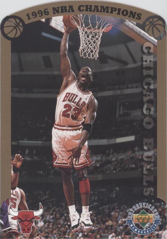 1996 Upper Deck Authenticated - Michael Jordan #MJ96C
