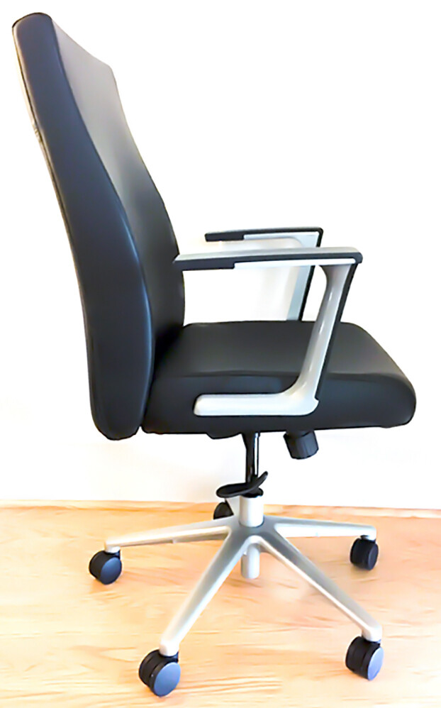 Sitonit Seating Custom Chair Mid Back Swivel Tilt Black Executive