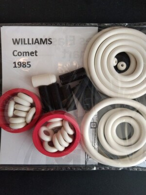Kit Elastiques Flipper - COMET - 1985 - WILLIAMS - Pinball Rubber Kit