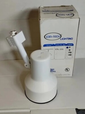 New. CON-TEcH LIGHTING CTL-320  PAR20 Elite Step Cylinder,White