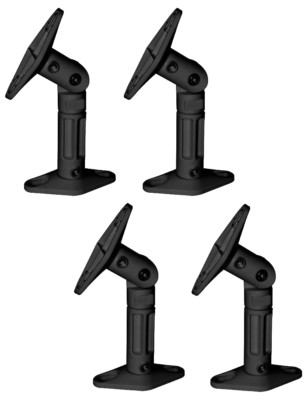 4 Pack Lot Black Wall Ceiling Speaker Mount for Klipsch Onkyo Samsung Yamaha LG
