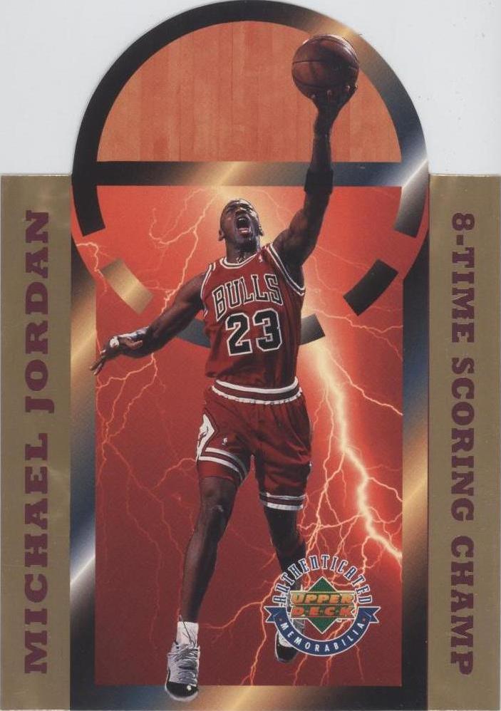 1996 Upper Deck Authenticated - Michael Jordan #MJ8T