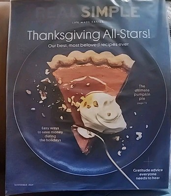 Real Simple Magazine November 2024