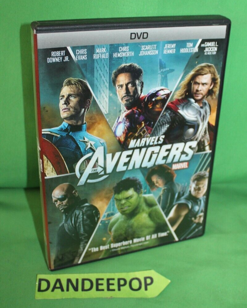 Marvel The Avengers DVD Movie