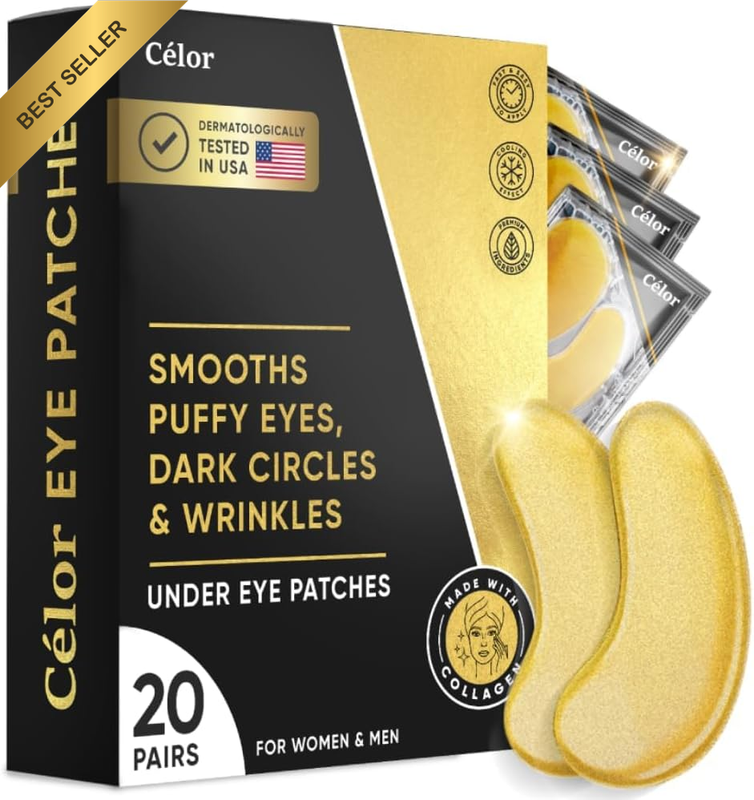 Celor Amino Acid & Collagen Under Eye Patches (20 Pairs)