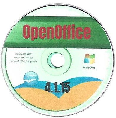OpenOffice Suite Software~ Windows Word Processing ~ Home Student Business CD