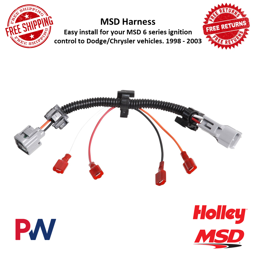 MSD Ignition Wiring Harness 98-03 Mopar MSD Ignition Wiring Harness 98-03 Mopar