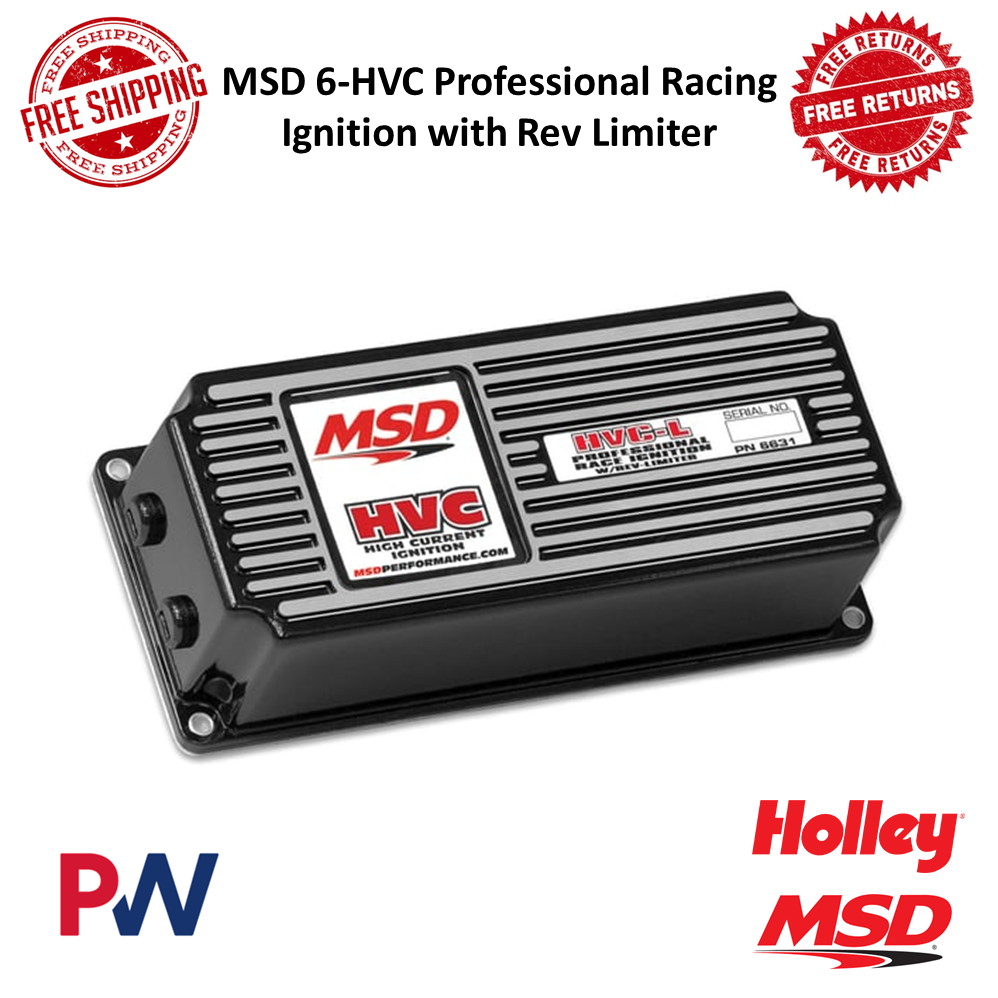 MSD 6-HVC Ignition Control w/Rev Limiter MSD 6-HVC Ignition Control w/Rev Limiter