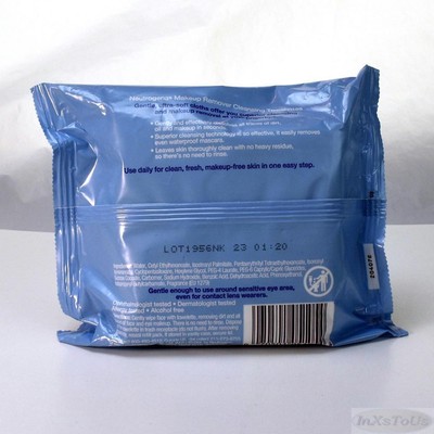 Neutrogena Makeup Remover Cleansing Towelettes Refill 25 per pack & Hydro Boost