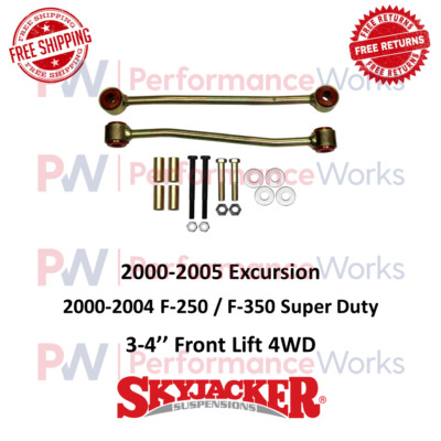 Skyjacker Sway Bar Extended End Links 3-4'' Front For Excursion, F250 F350 SD 4WD