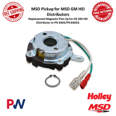 MSD Replacement Magnetic Pick-Up For OE GM HEI Distributor or PN 8365 #84666